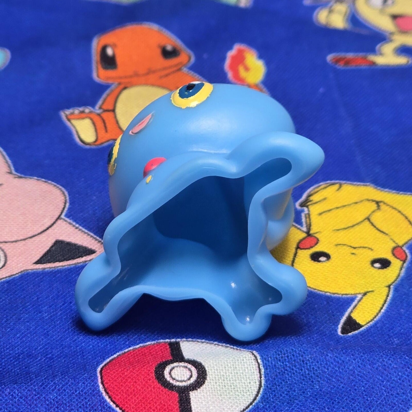 Pokemon Manaphy Figure Finger Puppet 2014 Nintendo Bandai PVC Japan USA Seller