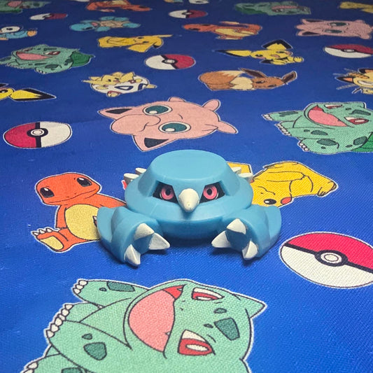 Pokemon Metang Figure Finger Puppet 2005 Nintendo Bandai PVC Vintage Japan USA