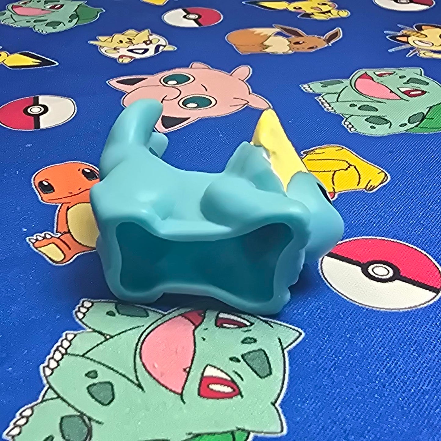 Pokemon Vaporeon Figure Finger Puppet 2008 Nintendo Bandai PVC Japan USA Seller