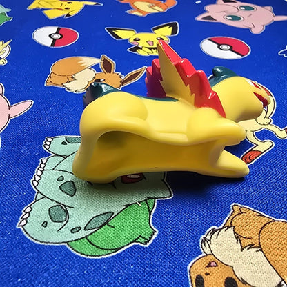 Pokemon Typhlosion Figure Finger Puppet 2009 Nintendo Bandai PVC Japan US Seller