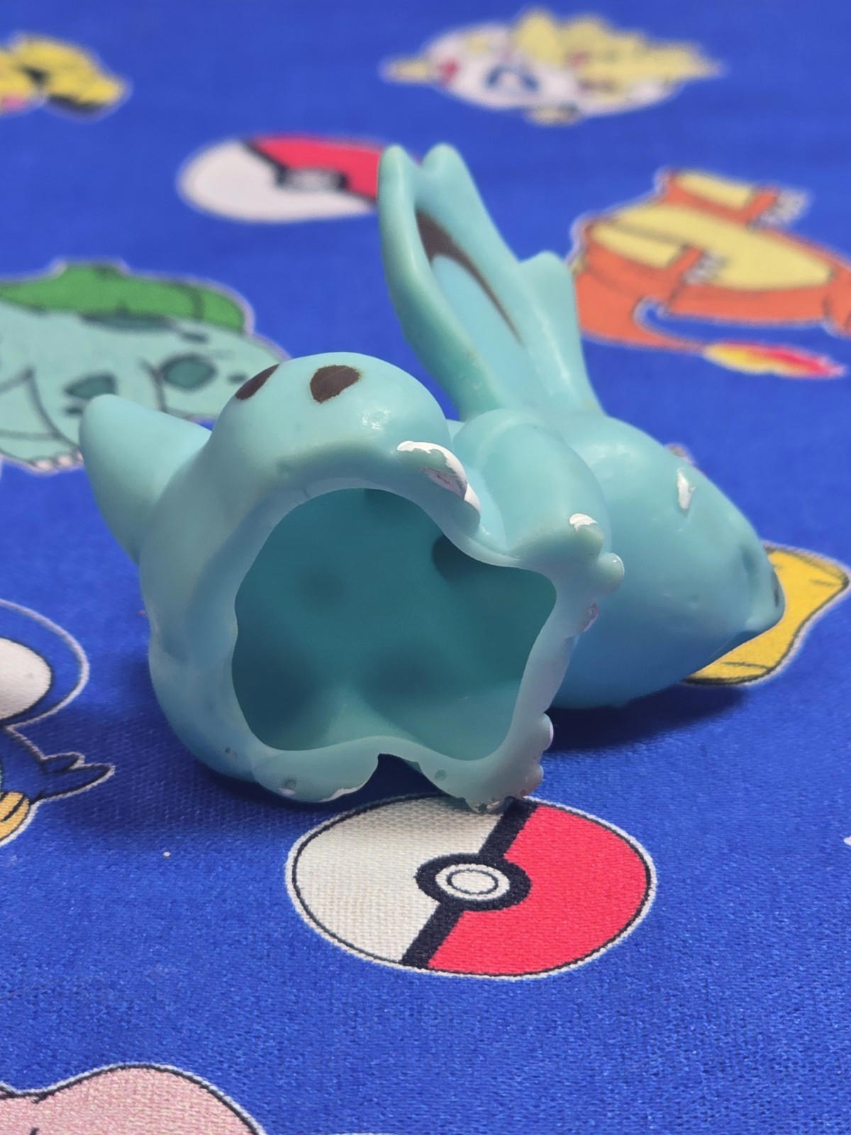 Pokemon Nidorina Figure Finger Puppet 1997 Nintendo Bandai PVC Vintage Japan USA