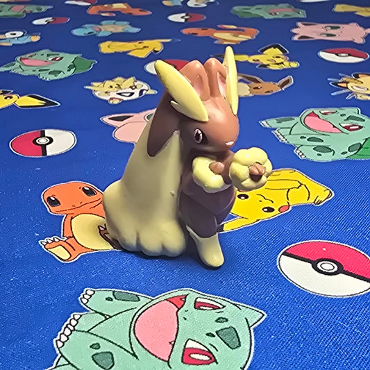 Pokemon Lopunny Figure Finger Puppet 2009 Nintendo Bandai PVC Japan USA Seller
