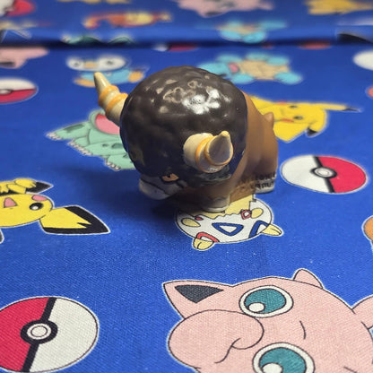 Pokemon Bouffalant Figure Finger Puppet 2011 Nintendo Bandai PVC Japan US Seller