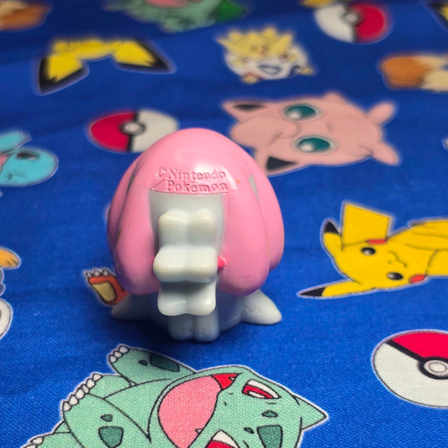 Pokemon Mesprit Figure Finger Puppet 2007 Nintendo Bandai PVC Vintage Japan USA