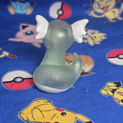 Pokemon Dratini Clear Figure Finger Puppet 1996 Nintendo Bandai PVC Japan USA