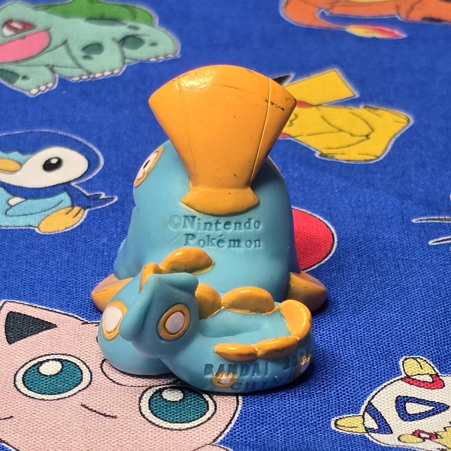 Pokemon Huntail Figure Finger Puppet 2004 Nintendo Bandai Vintage PVC Japan US