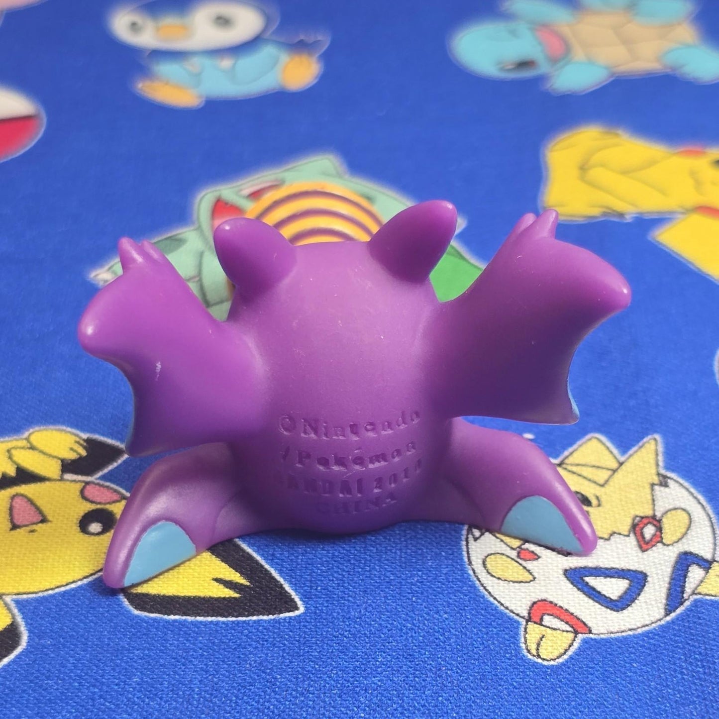 Pokemon Crobat Figure Finger Puppet 2010 Nintendo Bandai PVC Japan USA Seller