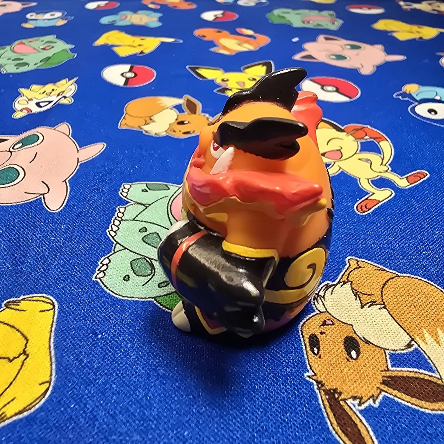 Pokemon Emboar Figure Finger Puppet 2012 Nintendo Bandai PVC Japan USA Seller