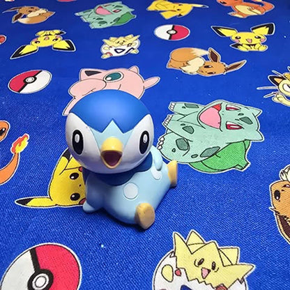 Pokemon Piplup Figure Finger Puppets 2008 Nintendo Bandai PVC Japan USA Seller