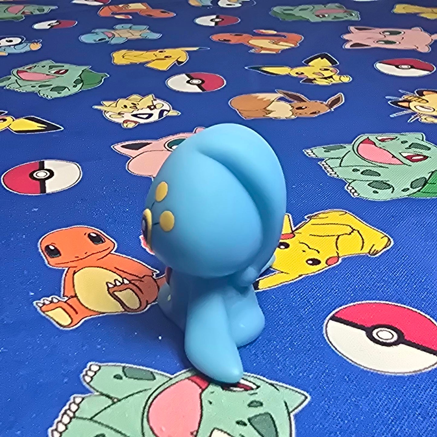 Pokemon Manaphy Figure Finger Puppet 2006 Nintendo Bandai PVC Japan USA Seller 2