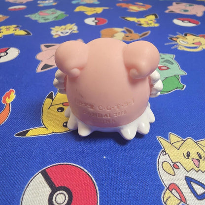 Pokemon Blissey Figure Finger Puppet 2000 Nintendo Bandai PVC Vintage Japan USA