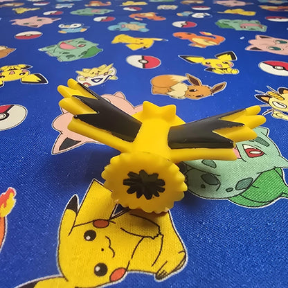 Pokemon Zapdos Figure Finger Puppet 2007 Nintendo Bandai PVC Japan USA Seller