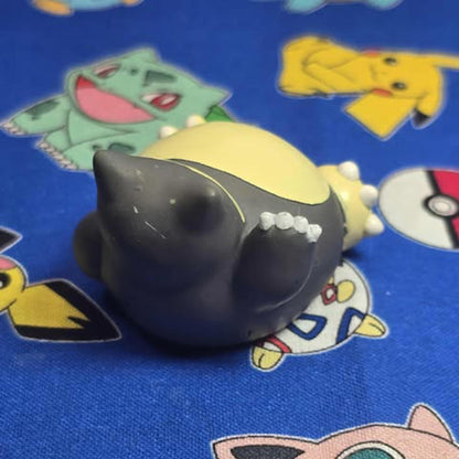 Pokemon Snorlax Figure Finger Puppet 1997 Nintendo Bandai PVC Vintage Japan USA
