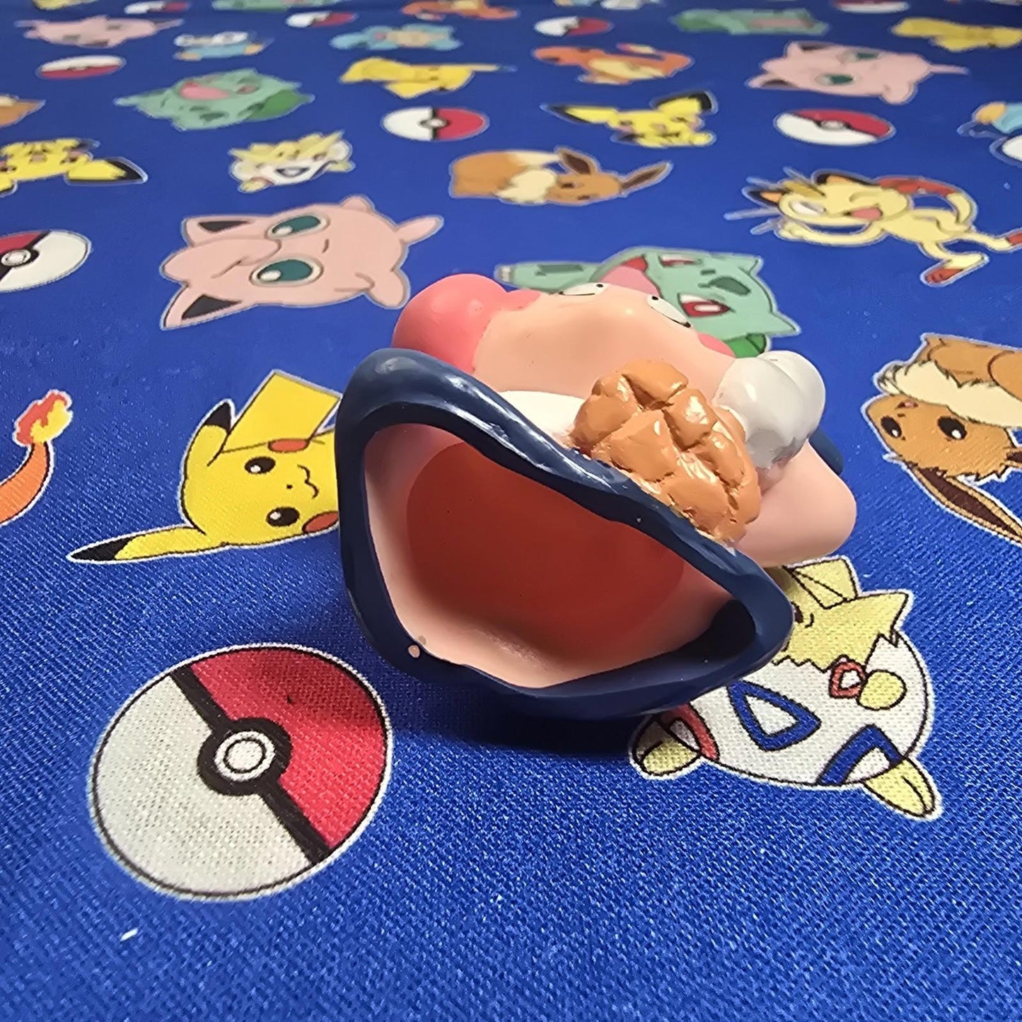 Pokemon Mr Mime Maid Figure Finger Puppet 1999 Nintendo Bandai Vintage Japan USA