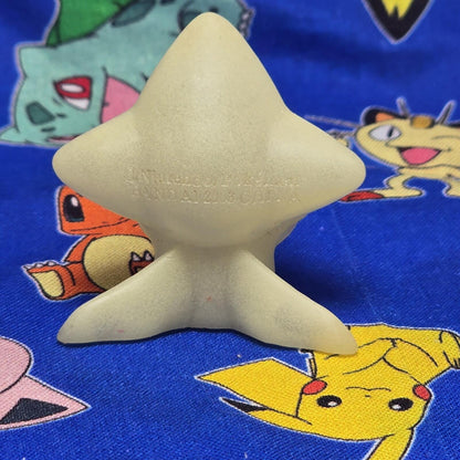 Pokemon Jirachi Glow In Dark Figure Finger Puppet 2003 Nintendo Bandai Japan USA