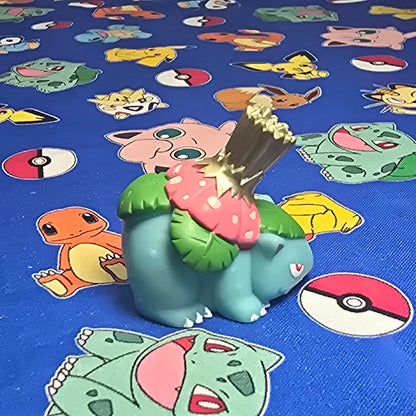 Pokemon Venusaur Figure Finger Puppet 2006 Nintendo Bandai PVC Japan USA Seller