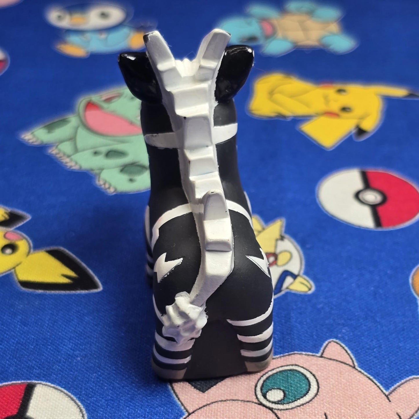 Pokemon Zebstrike Figure Finger Puppet 2011 Nintendo Bandai PVC Japan USA Seller