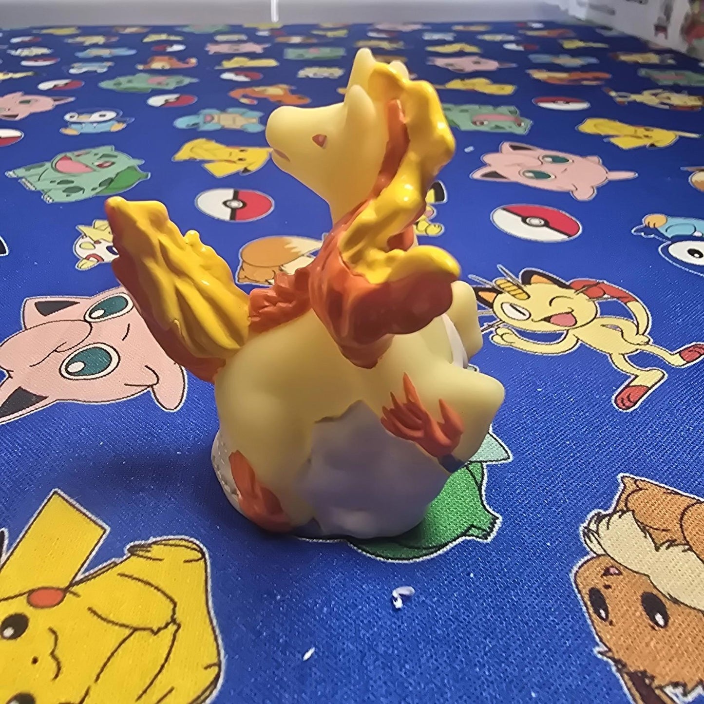 Pokemon Rapidash Figure Finger Puppet 2006 Nintendo Bandai PVC Japan USA Seller