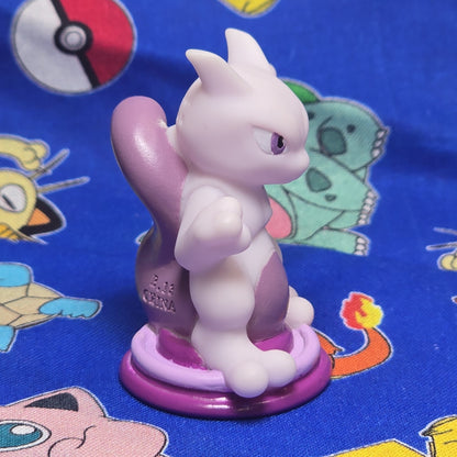 Pokemon Mewtwo Stand Figure Finger Puppet 2013 Nintendo Bandai Japan USA Seller