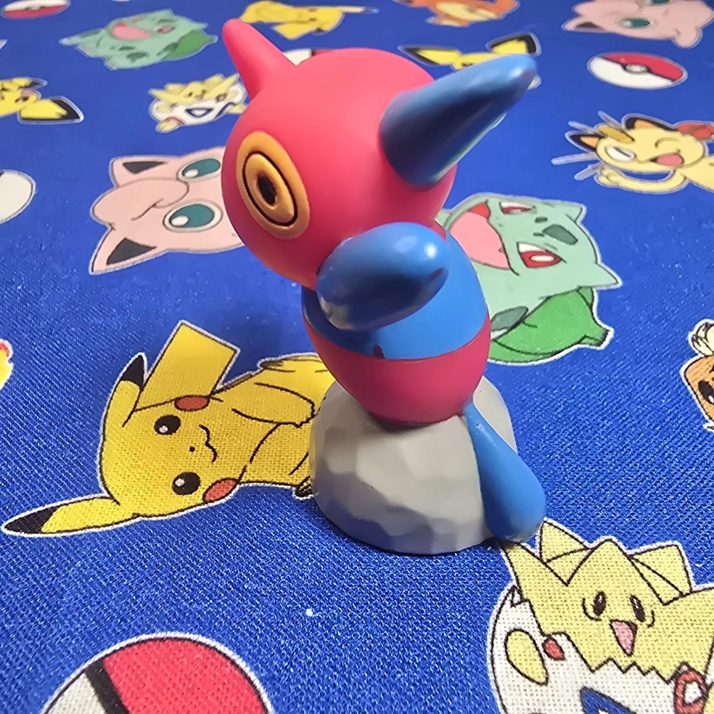Pokemon Porygon-Z Figure Finger Puppet 2007 Nintendo Bandai PVC Japan USA Seller
