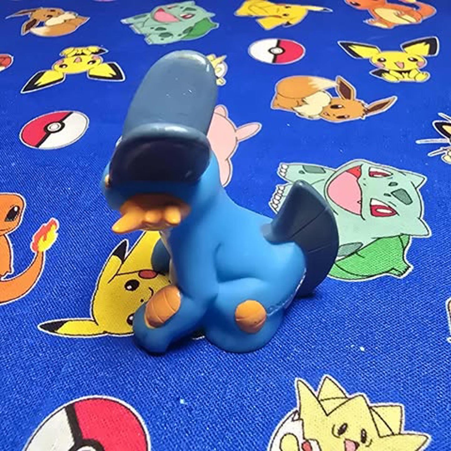 Pokemon Swampert Figure Finger Puppet 2004 Nintendo Bandai PVC Japan USA Seller