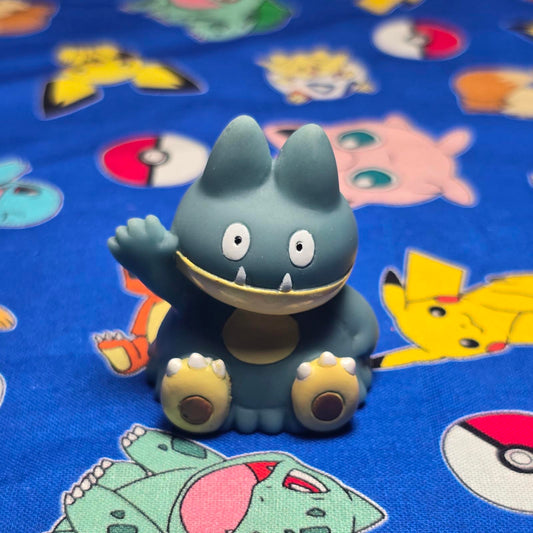Pokemon Munchlax Figure Finger Puppet 2004 Nintendo Bandai PVC Vintage Japan USA