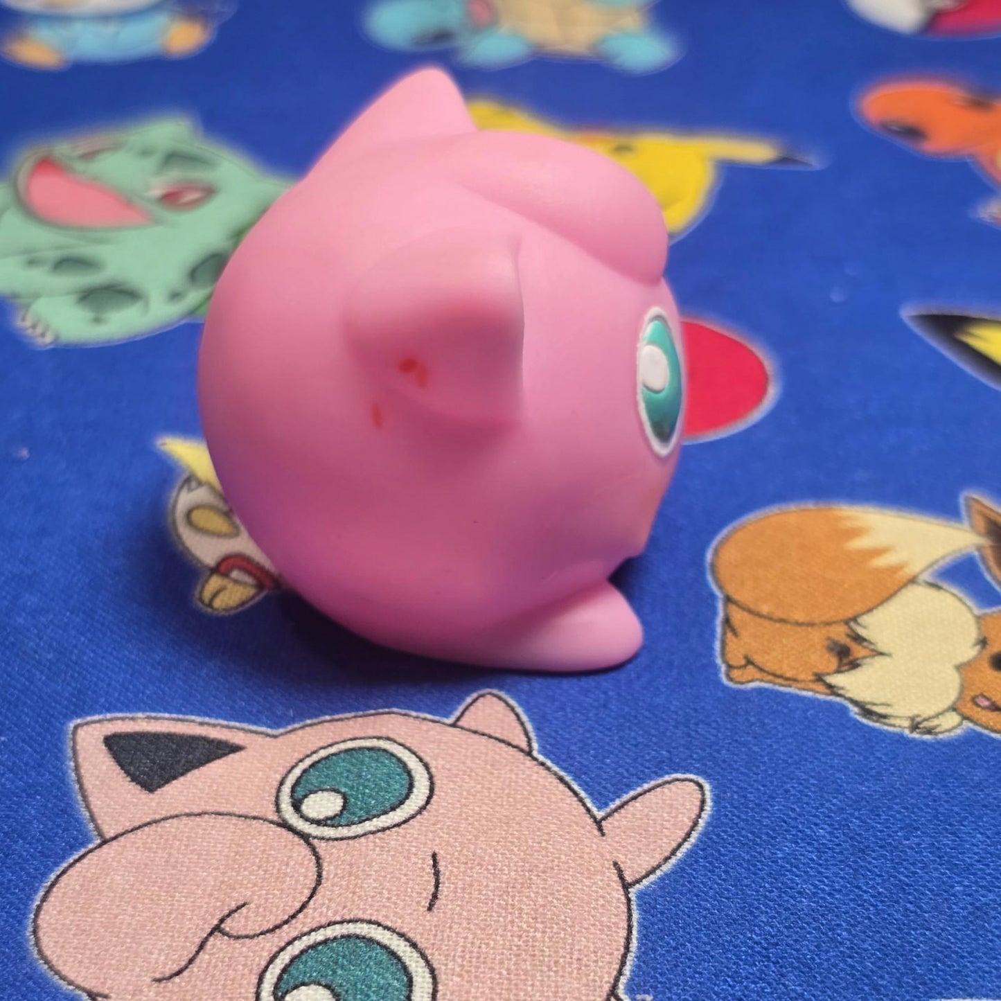 Pokemon Jigglypuff Figure Finger Puppet 1996 Nintendo Bandai Japan Vintage USA
