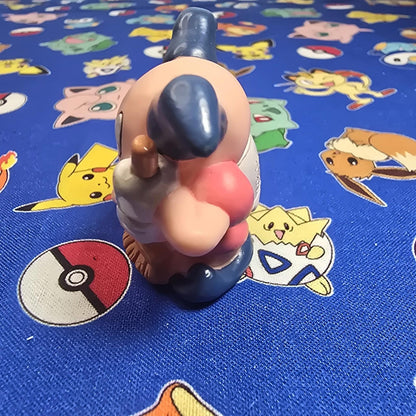 Pokemon Mr Mime Maid Figure Finger Puppet 1999 Nintendo Bandai Vintage Japan USA