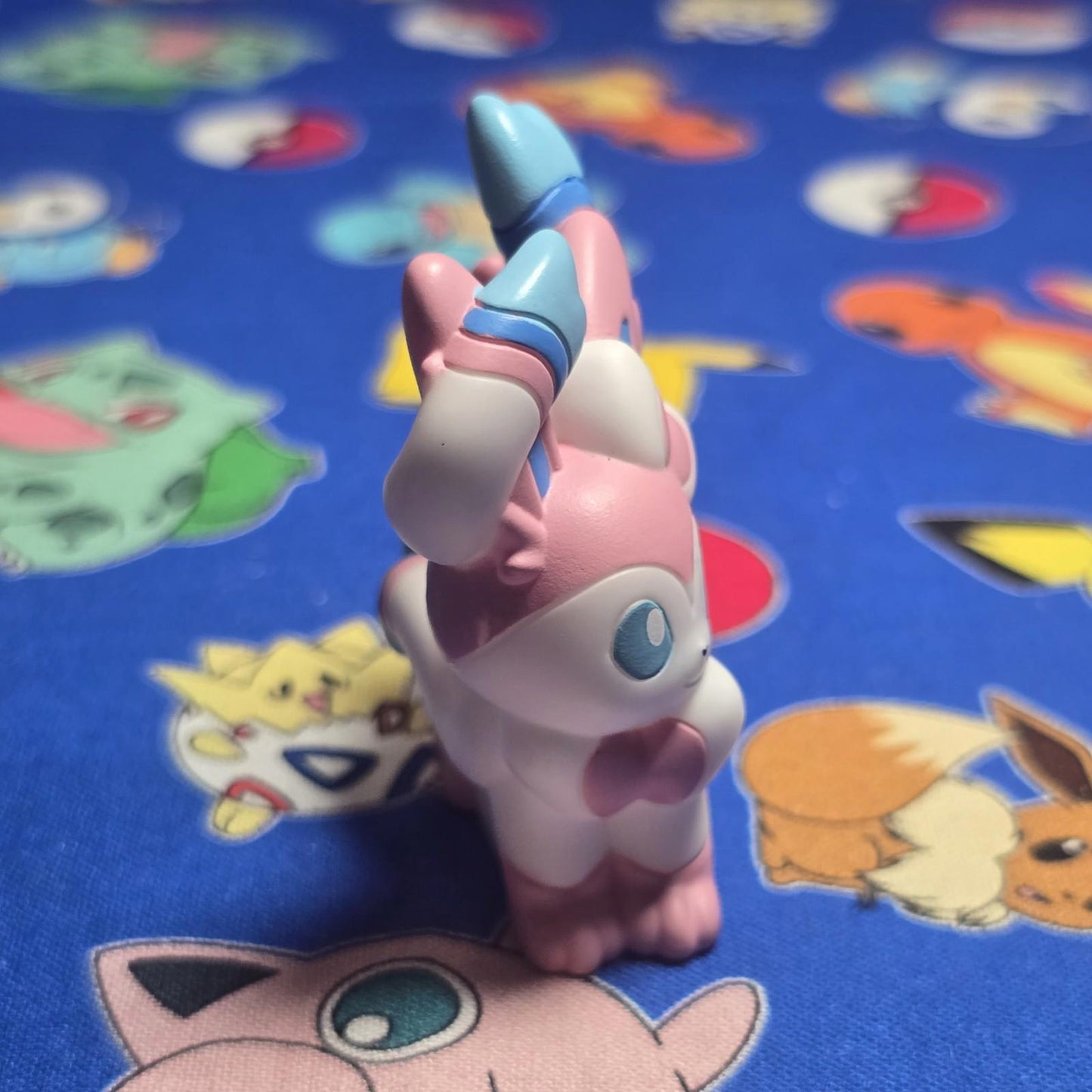 Pokemon Sylveon Figure Finger Puppet 2022 Nintendo Bandai PVC Japan USA Seller