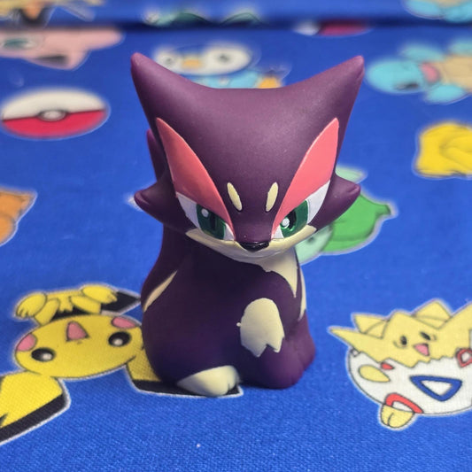 Pokemon Purrloin Figure Finger Puppet 2010 Nintendo Bandai PVC Japan USA Seller