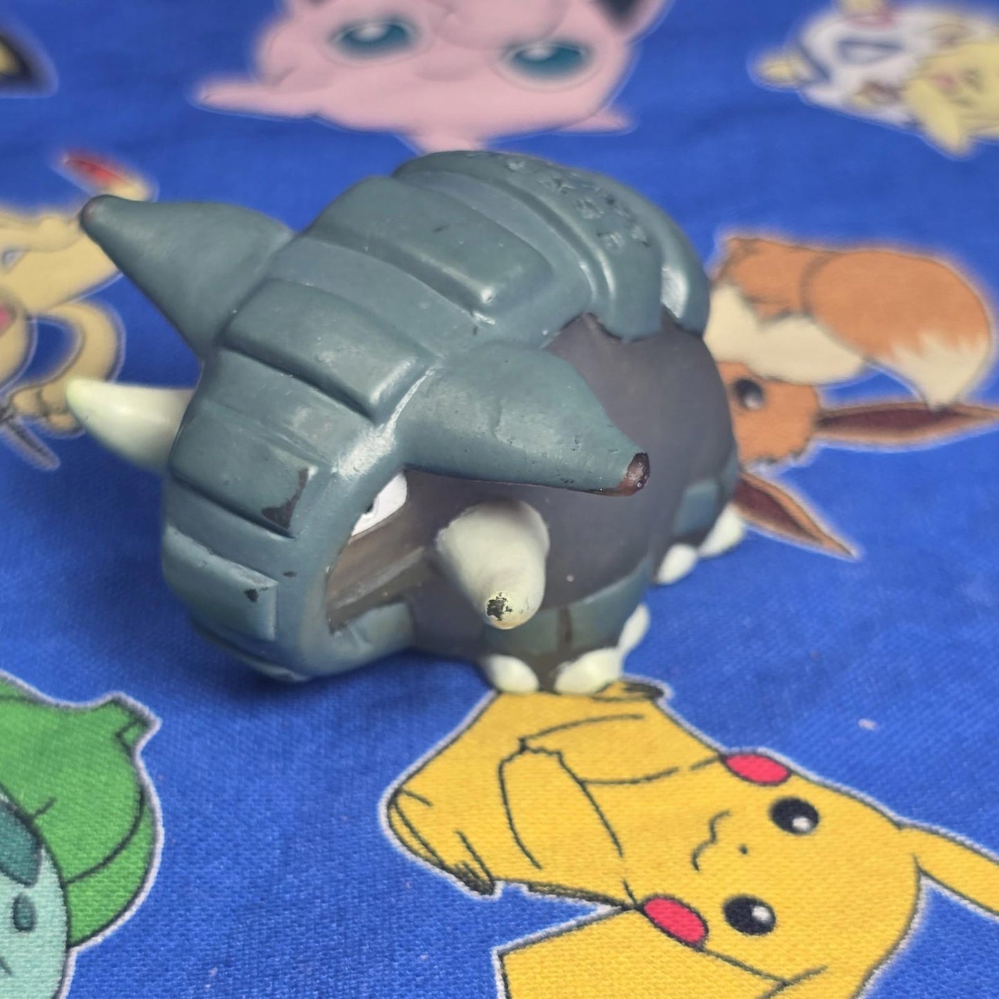 Pokemon Donphan Clear Figure Finger Puppet 1999 Nintendo Bandai Vintage Japan US