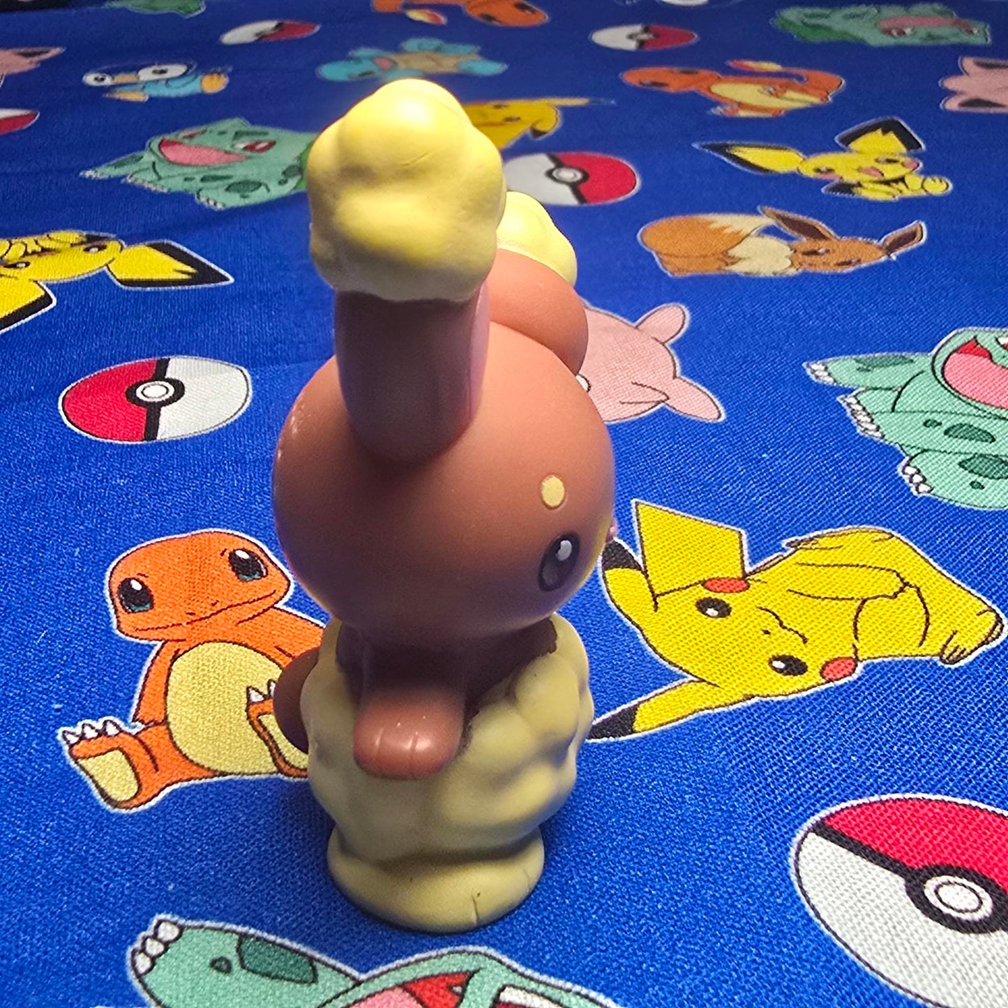 Pokemon Buneary Figure Finger Puppet 2006 Nintendo Bandai PVC Vintage Japan USA
