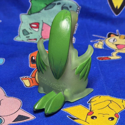 Pokemon Grovyle Clear Figure Finger Puppet 2003 Nintendo Bandai Vintage Japan US