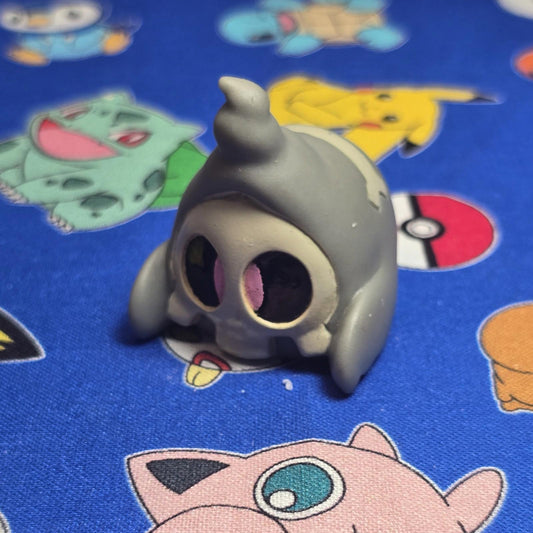 Pokemon Duskull Figure Finger Puppet 2002 Nintendo Bandai PVC Vintage Japan US