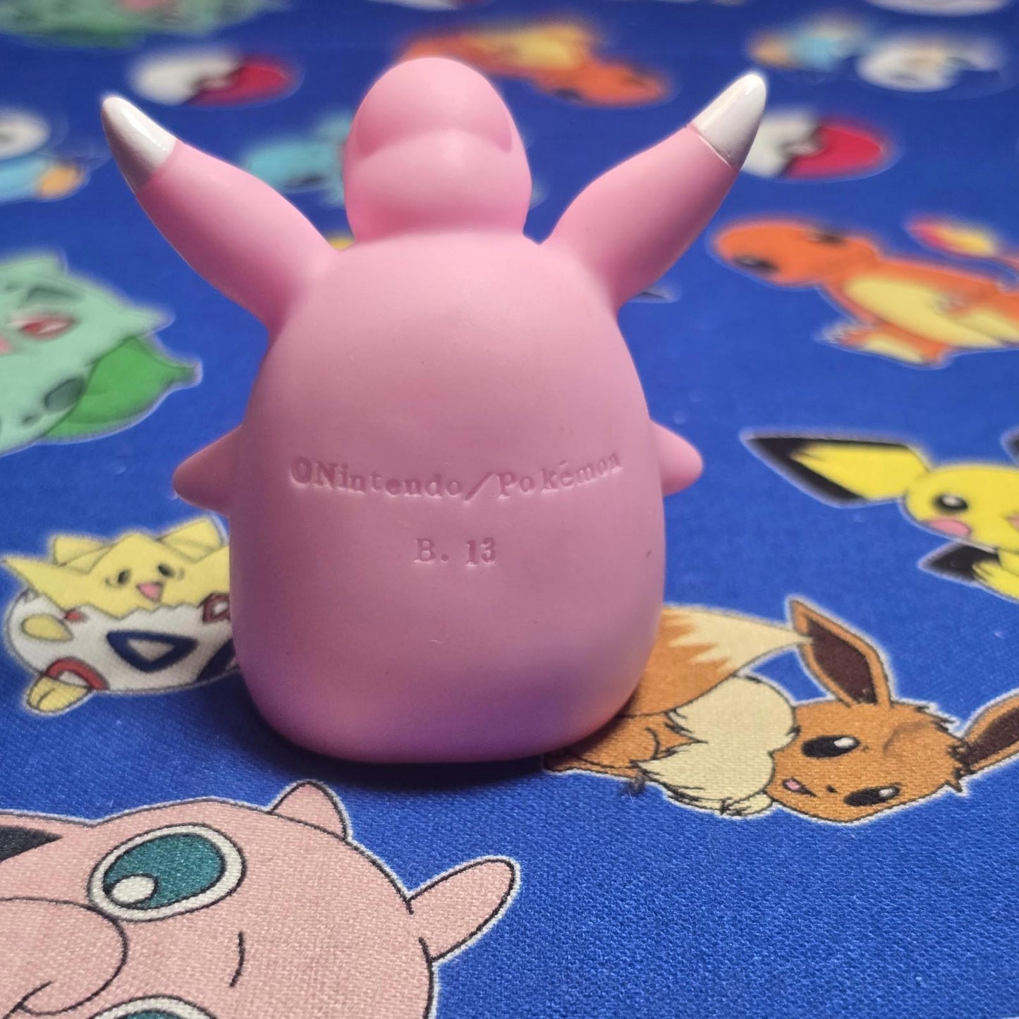 Pokemon Wigglytuff Figure Finger Puppet 2013 Nintendo Bandai PVC Japan US Seller