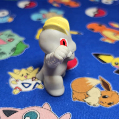 Pokemon Machop Figure Finger Puppet 2006 Nintendo PVC Japan Bandai USA Seller