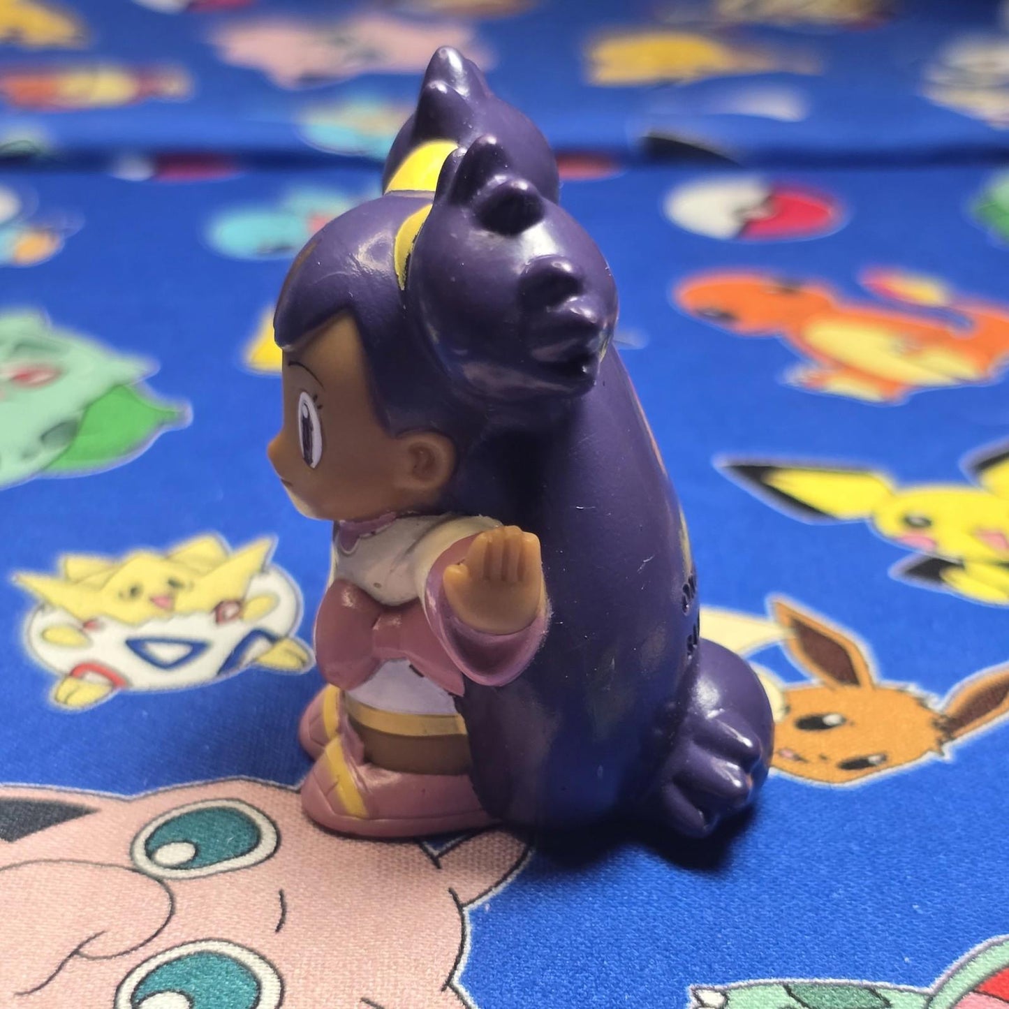 Pokemon Iris Trainer Figure Finger Puppets 2010 Nintendo Bandai Japan USA Seller