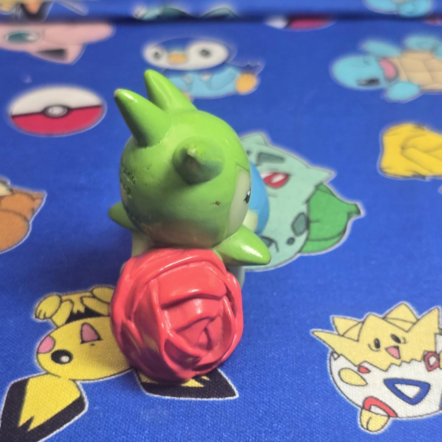 Pokemon Roselia Figure Finger Puppet 2006 Nintendo PVC Japan Bandai USA Seller
