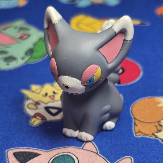 Pokemon Glameow Figure Finger Puppet 2007 Nintendo Bandai PVC Japan USA Seller