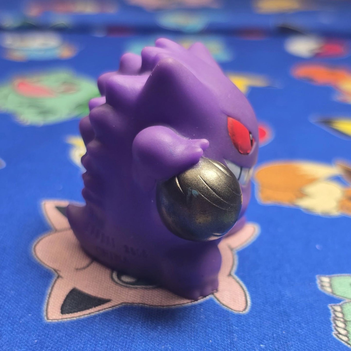 Pokemon Gengar Figure Finger Puppet 2006 Nintendo PVC Japan Bandai USA Seller