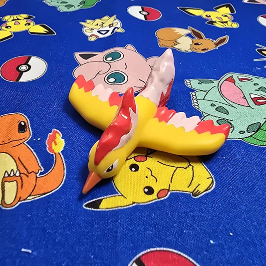 Pokemon Moltres Figure Finger Puppet 2008 Nintendo Bandai PVC Japan US Seller
