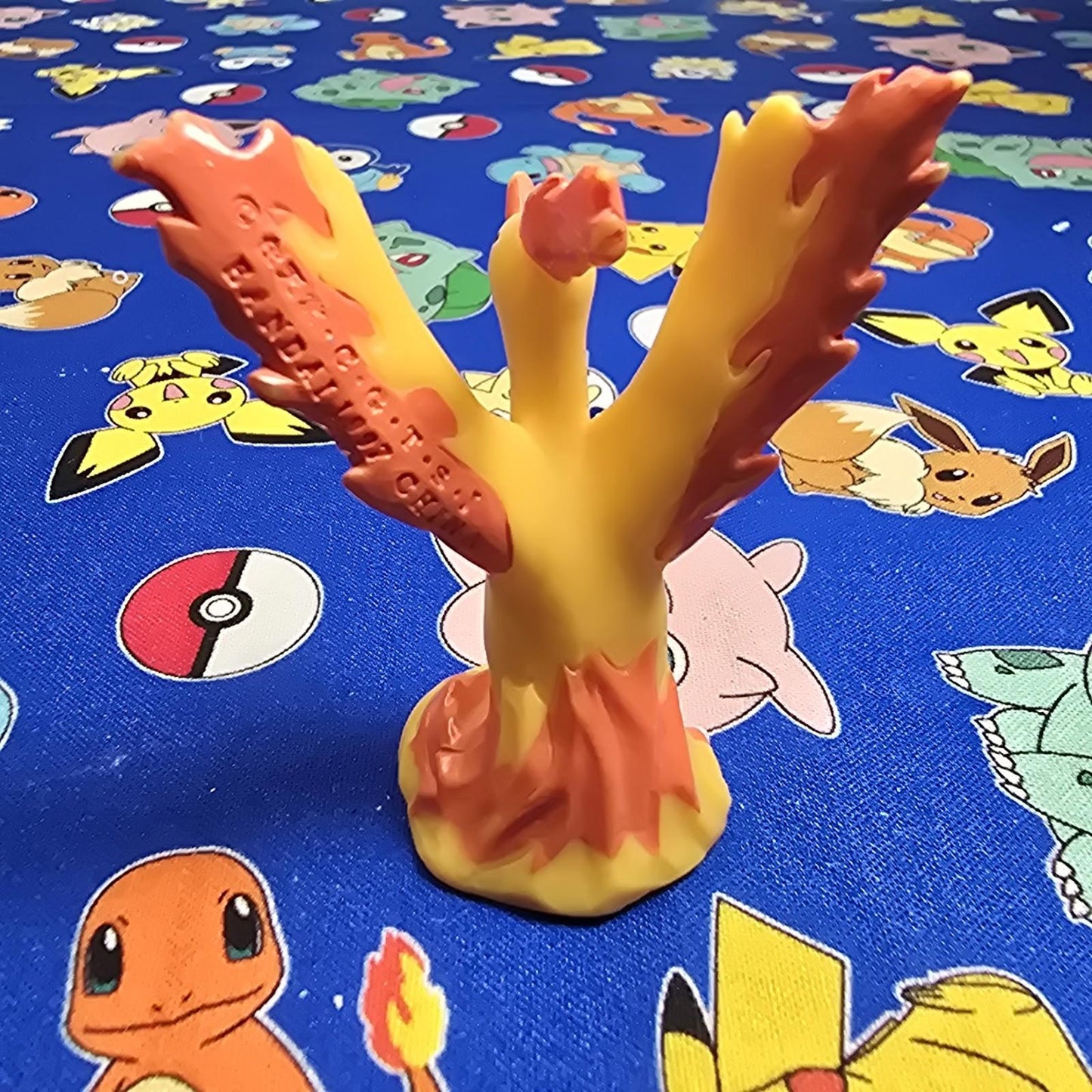 Pokemon Moltres Figure Finger Puppet 1997 Bandai Nintendo Vintage USA Seller