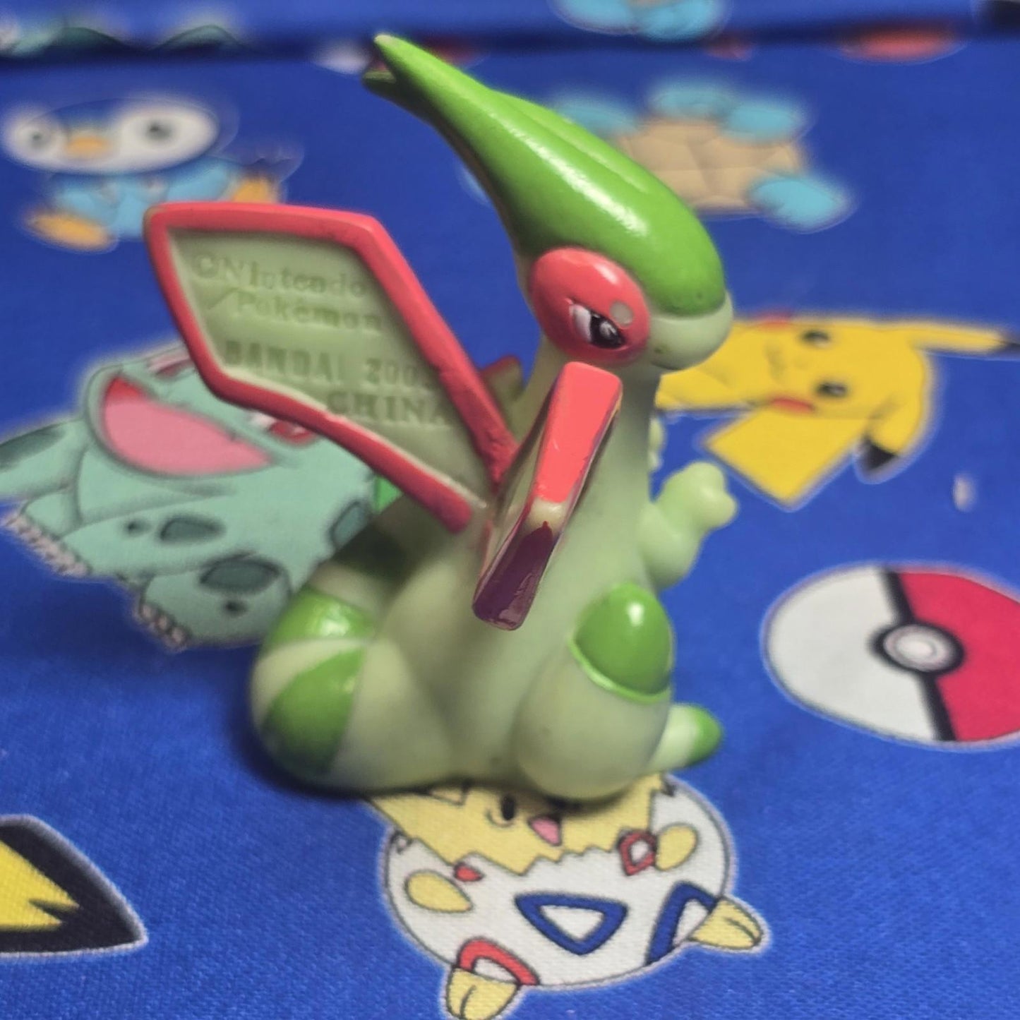 Pokemon Flygon Figure Finger Puppet 2003 Nintendo Bandai Vintage PVC Japan USA