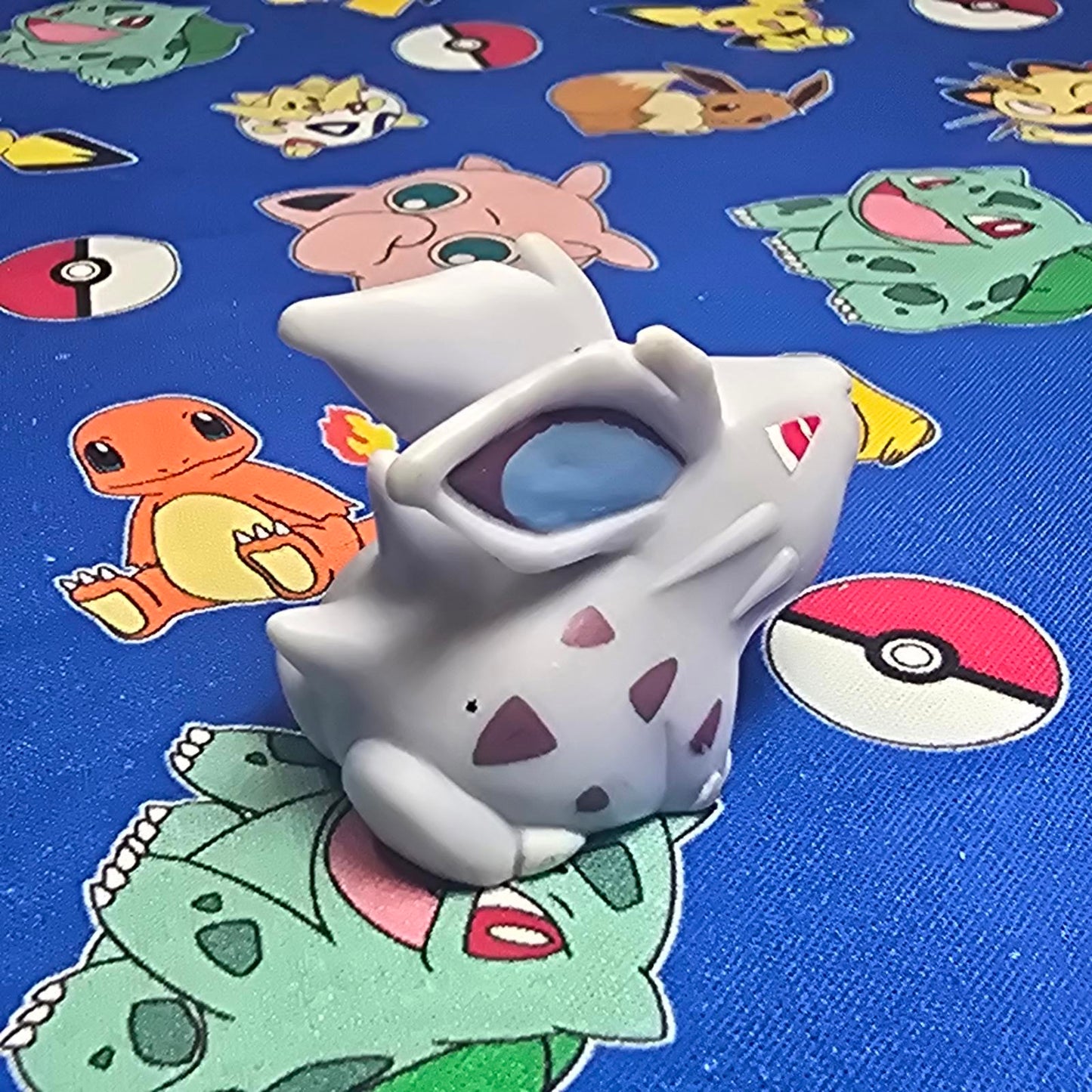 Pokemon Nidoran Figure Finger Puppet 1997 Nintendo Bandai PVC Vintage Japan USA