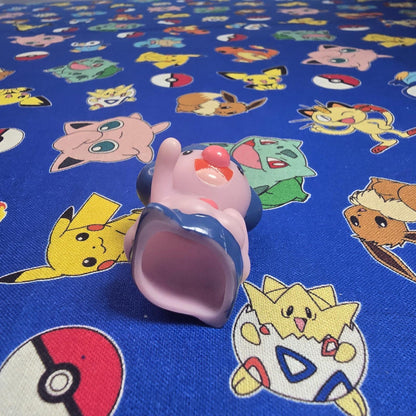 Pokemon Mime Jr Figure Finger Puppet 2006 Nintendo Bandai PVC Vintage Japan USA