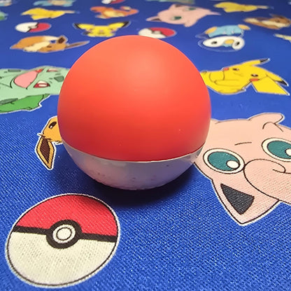 Pokemon Voltorb Figure Finger Puppet 1996 Nintendo Bandai PVC Vintage Japan US