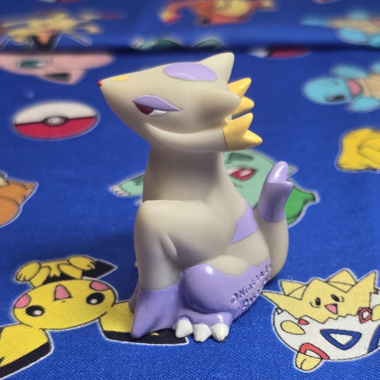 Pokemon Mienshao Figure Finger Puppet 2011 Nintendo Bandai PVC Japan USA Seller