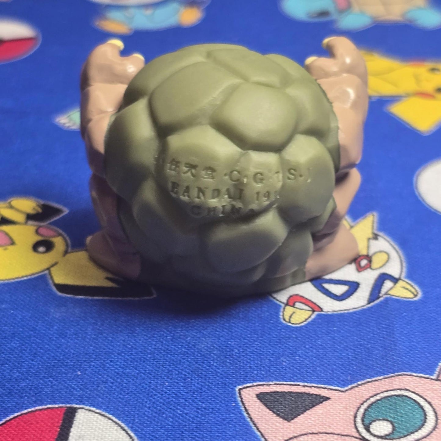 Pokemon Golem Dark Board Figure Finger Puppet 1997 Bandai Nintendo Vintage USA