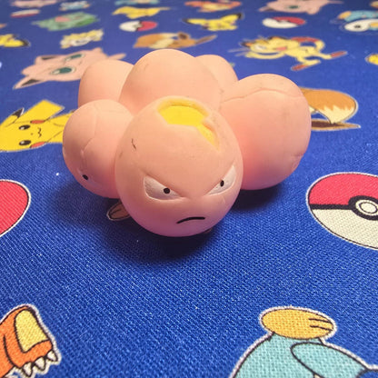 Pokemon Exeggcute Figure Finger Puppet 1997 Nintendo Bandai Vintage PVC Japan US