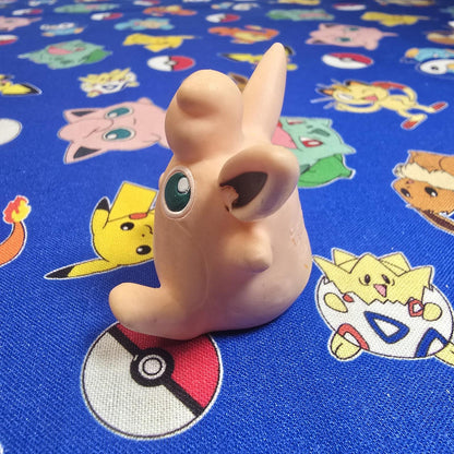 Pokemon Wigglytuff Figure Finger Puppet 1996 Nintendo Bandai PVC Vintage Japan
